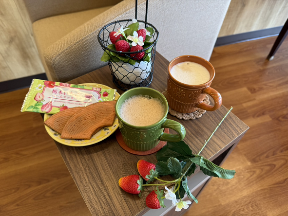 2月のスイーツです🍓